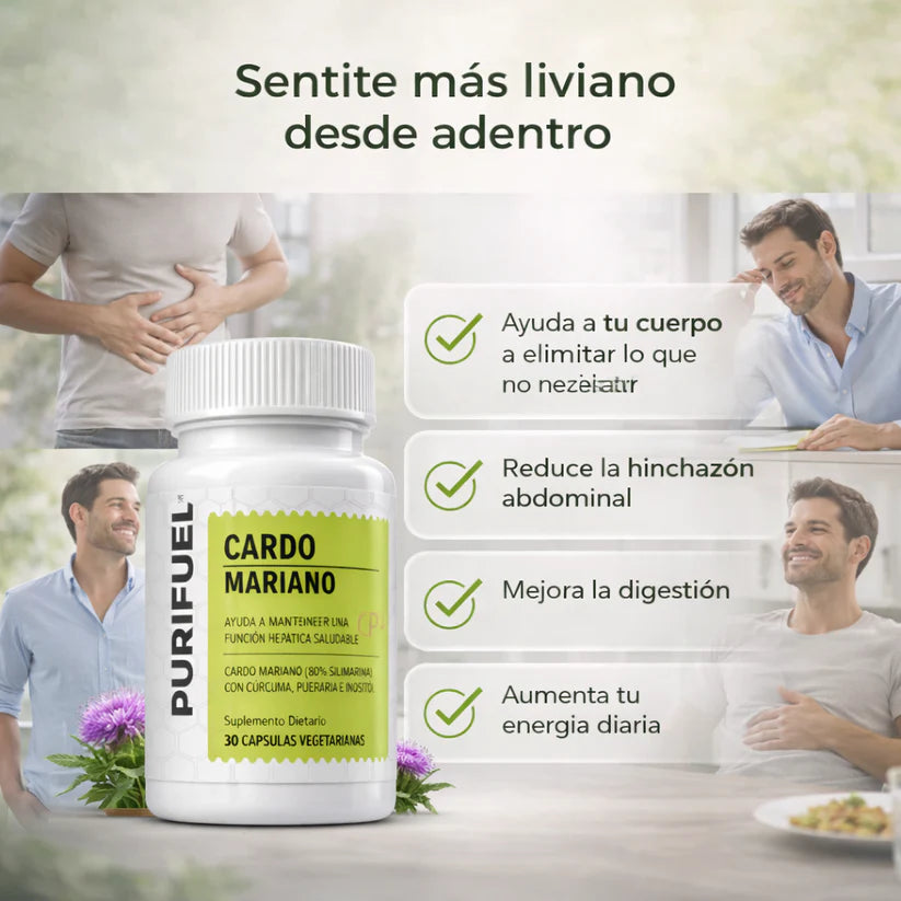 Suplemento para desintoxicar el Hígado y digerir las grasas | DESINFLAMÁ TU ABDOMEN Y LIMPIÁ TU CUERPO DESDE ADENTRO EN 14 DÍAS