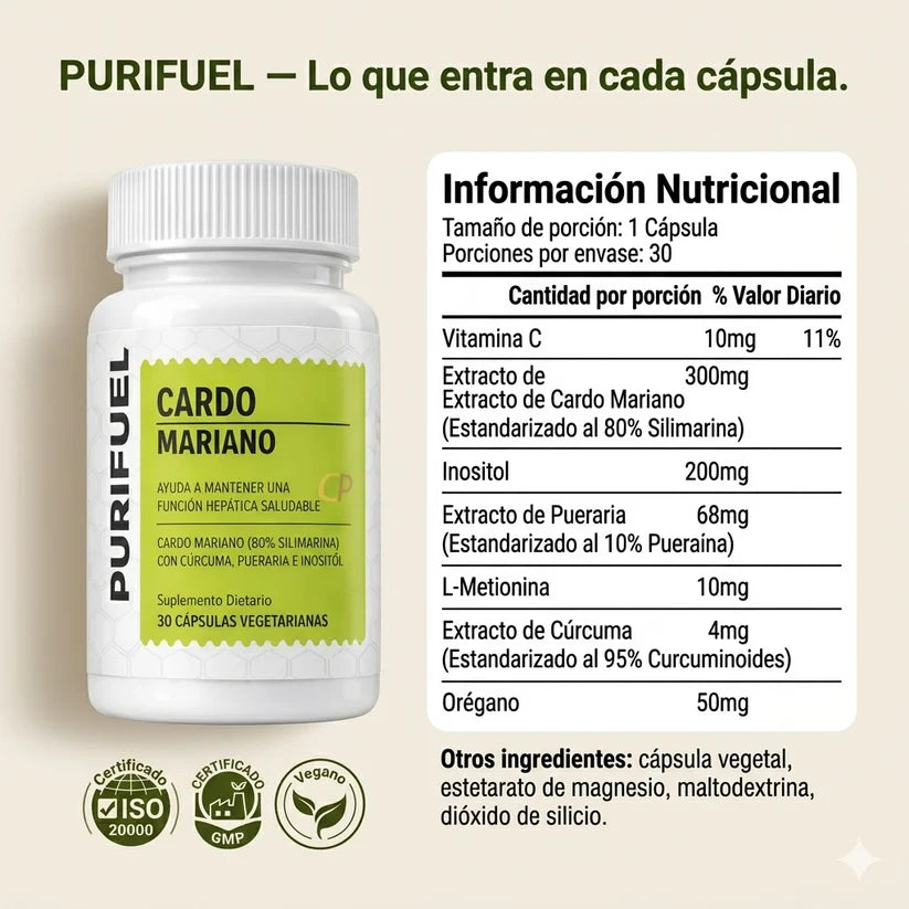 Suplemento para desintoxicar el Hígado y digerir las grasas | DESINFLAMÁ TU ABDOMEN Y LIMPIÁ TU CUERPO DESDE ADENTRO EN 14 DÍAS